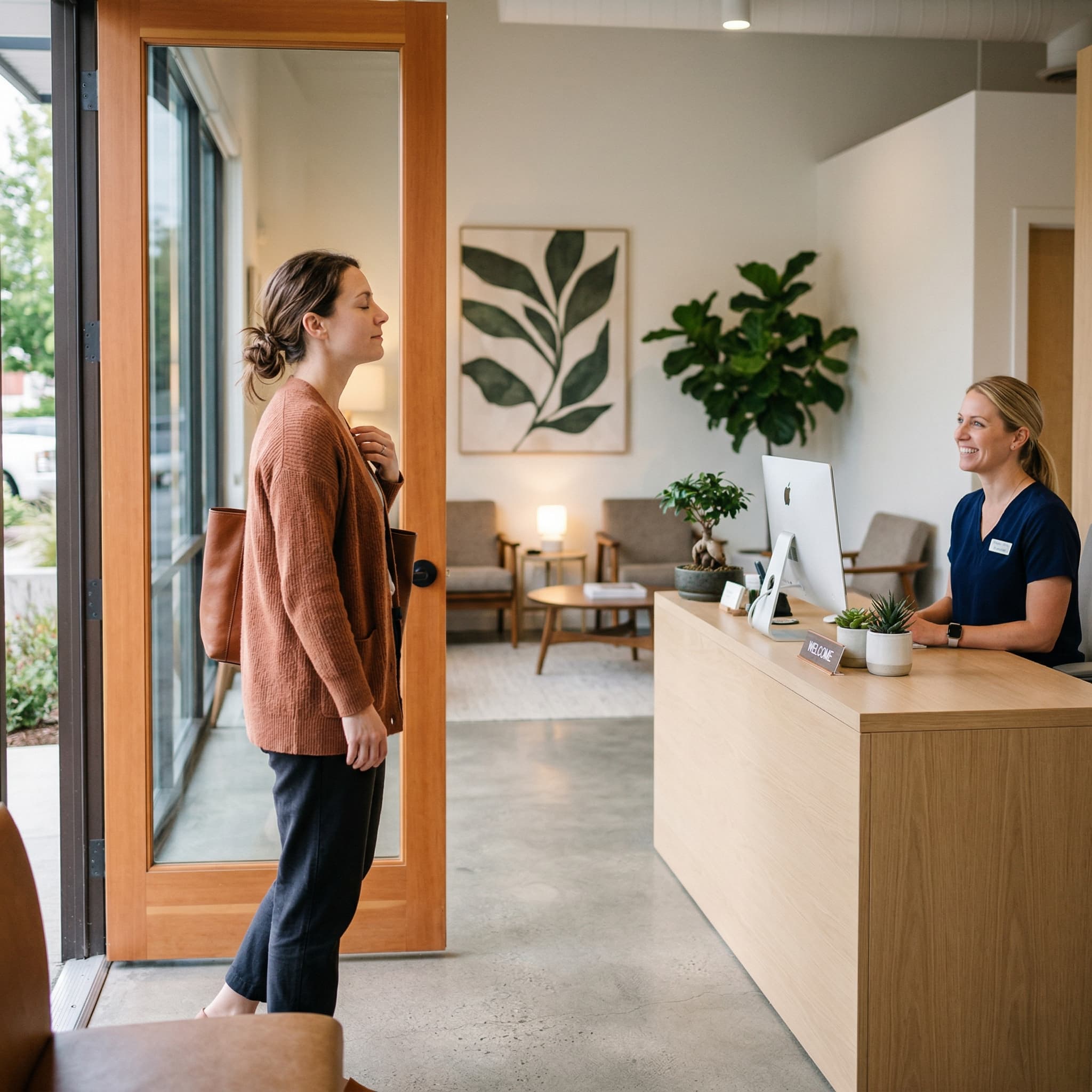 Soft daylight relaxation scene.